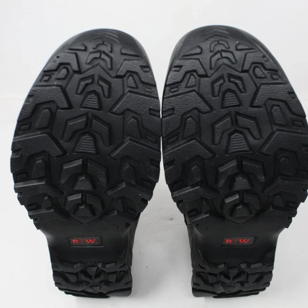 Red Wing Shoes NWOT Men's 12 e2 Black Oxford Aluminum Toe 6337 Lace Up Safety - Picture 12 of 15